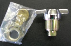 Chrome Spring Loaded Tonneau Cover Handle