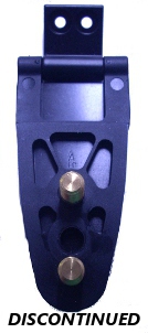 All Glass Rear Door Hinge - 2 Stud - Image 1